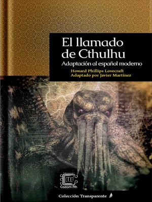 cover image of El llamado de Cthulhu